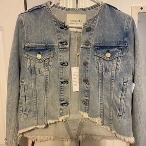 BRAND NEW McGuire denim jacket